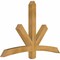 Ekena Millwork Alberta Rough Sawn Timber Gable Bracket, Western Red Cedar, 60"W x 40"H x 4"D x 4"F, 16/12 Pitch GBW060X40X0404ALB00RWR - alternate 4